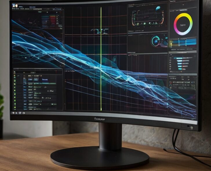 monitor gaming lengkung murah