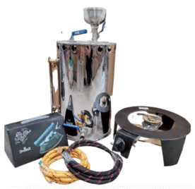 Setrika uap laundry gas